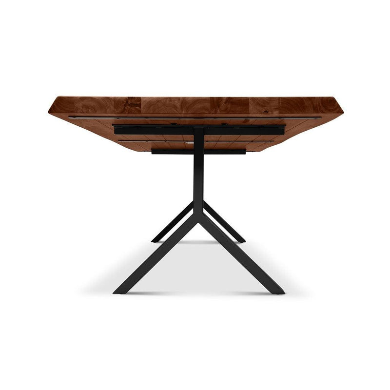 Brooks Y Base Wooden Rectangular Dining Table Dining Tables LOOMLAN By Urbia