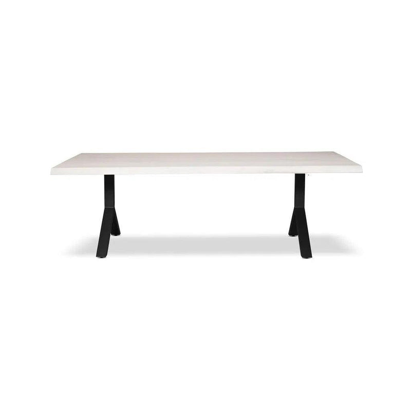 Brooks Y Base Wooden Rectangular Dining Table Dining Tables LOOMLAN By Urbia