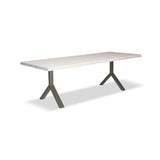 Brooks Y Base Wooden Rectangular Dining Table Dining Tables LOOMLAN By Urbia