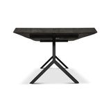 Brooks Y Base Wooden Rectangular Dining Table Dining Tables LOOMLAN By Urbia