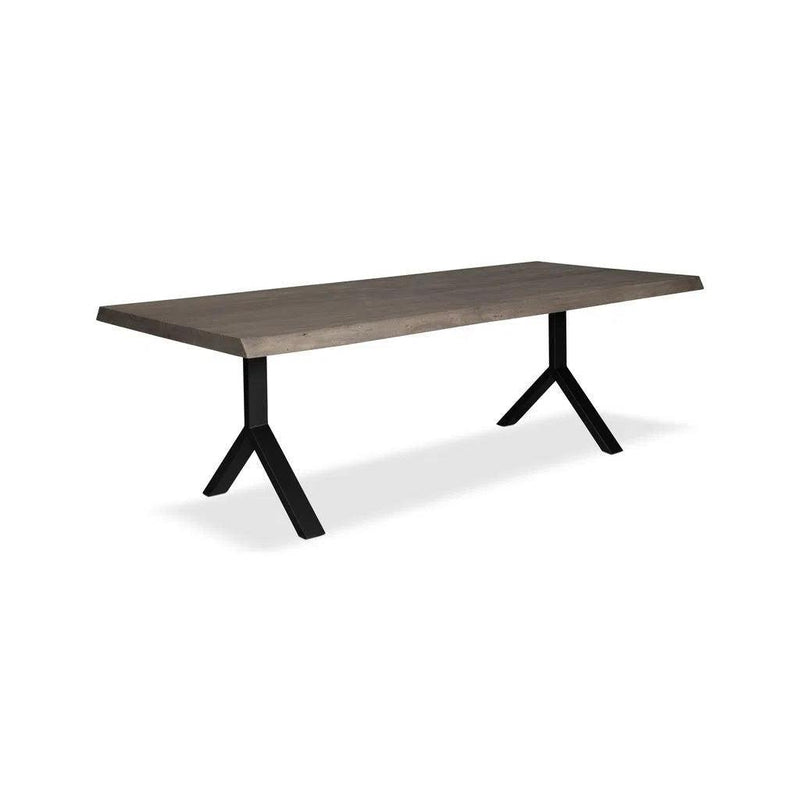 Brooks Y Base Wooden Rectangular Dining Table Dining Tables LOOMLAN By Urbia