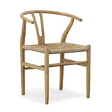 Broomstick Wood Framed Armless Dining Chair