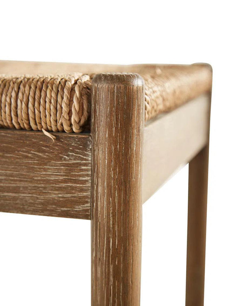 Broomstick Counter Stool with a hand woven seat Counter Stools LOOMLAN By Furniture Classics