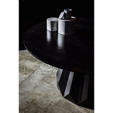 Brosche Dining Table, Hand Rubbed Black Dining Tables LOOMLAN By Noir