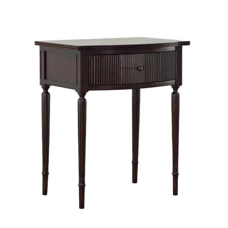 Brown Magdalin Side Table Side Tables LOOMLAN By Furniture Classics