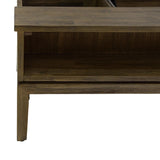 Brown Rectangle Coffee Table Lift Top and Storage Coffee Tables LOOMLAN By LH Imports