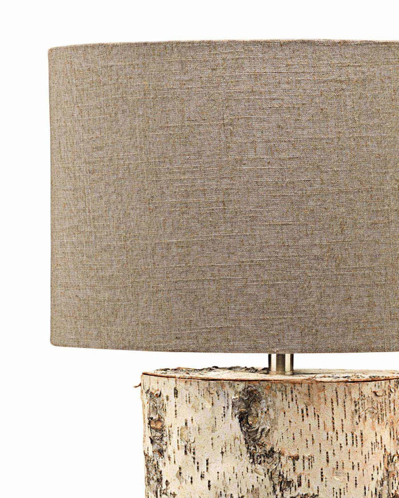 Brown Resin Birch Veneer Tree Forrester Table Lamp Table Lamps LOOMLAN By Jamie Young