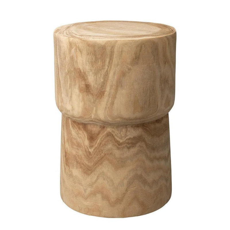 Brown Solid Wood End Table Yucca Side Tables LOOMLAN By Jamie Young