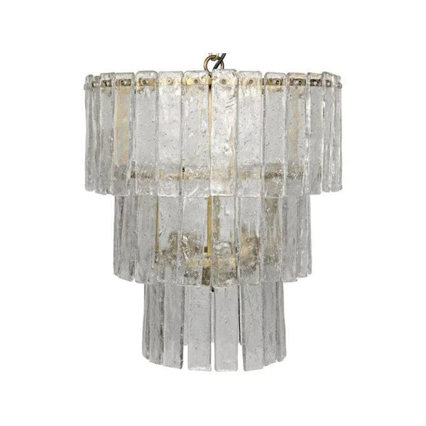 Bruna Metal Small Chandelier With Brass Finish Chandeliers LOOMLAN By Noir