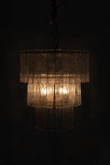 Bruna Metal Small Chandelier With Brass Finish Chandeliers LOOMLAN By Noir