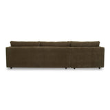 Bryn Polyester Upholstered Sectional Left Modular Sofas LOOMLAN By Moe's Home