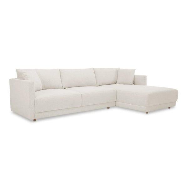 Bryn Polyester Upholstered Sectional Left Modular Sofas LOOMLAN By Moe's Home