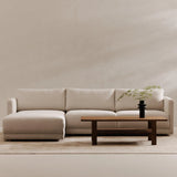 Bryn Polyester Upholstered Sectional Left Modular Sofas LOOMLAN By Moe's Home