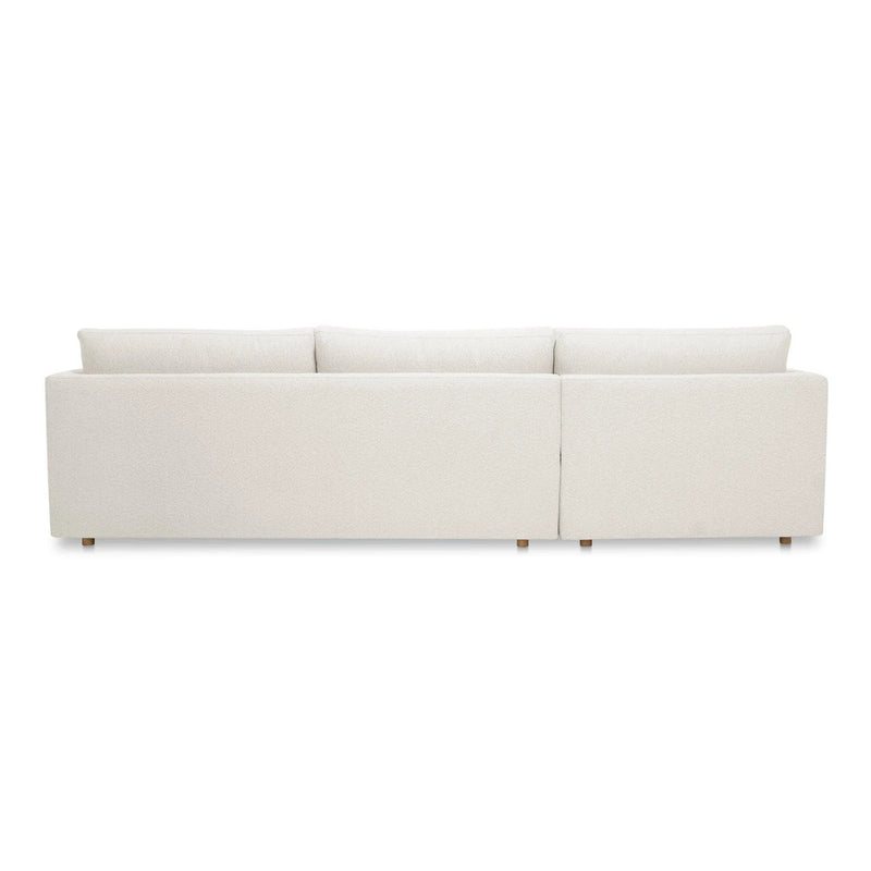 Bryn Polyester Upholstered Sectional Left Modular Sofas LOOMLAN By Moe's Home