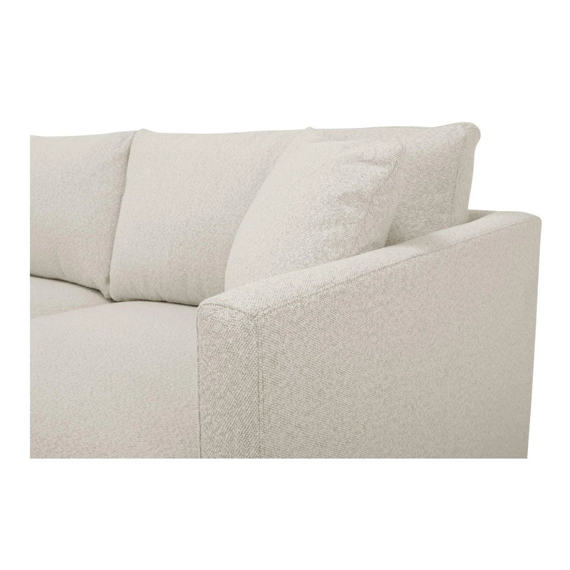 Bryn Polyester Upholstered Sectional Left Modular Sofas LOOMLAN By Moe's Home