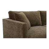 Bryn Polyester Upholstered Sectional Right Modular Sofas LOOMLAN By Moe's Home