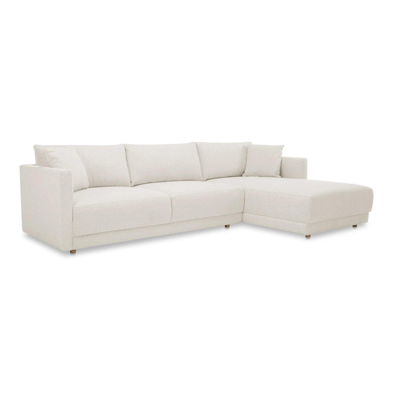 Bryn Polyester Upholstered Sectional Right Modular Sofas LOOMLAN By Moe's Home