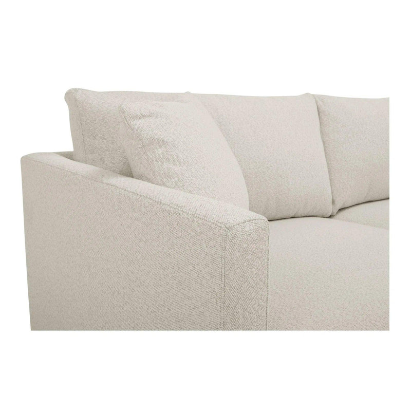 Bryn Polyester Upholstered Sectional Right Modular Sofas LOOMLAN By Moe's Home