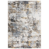 Bung Abstract Blue Large Area Rugs For Living Room Area Rugs LOOMLAN By LOOMLAN