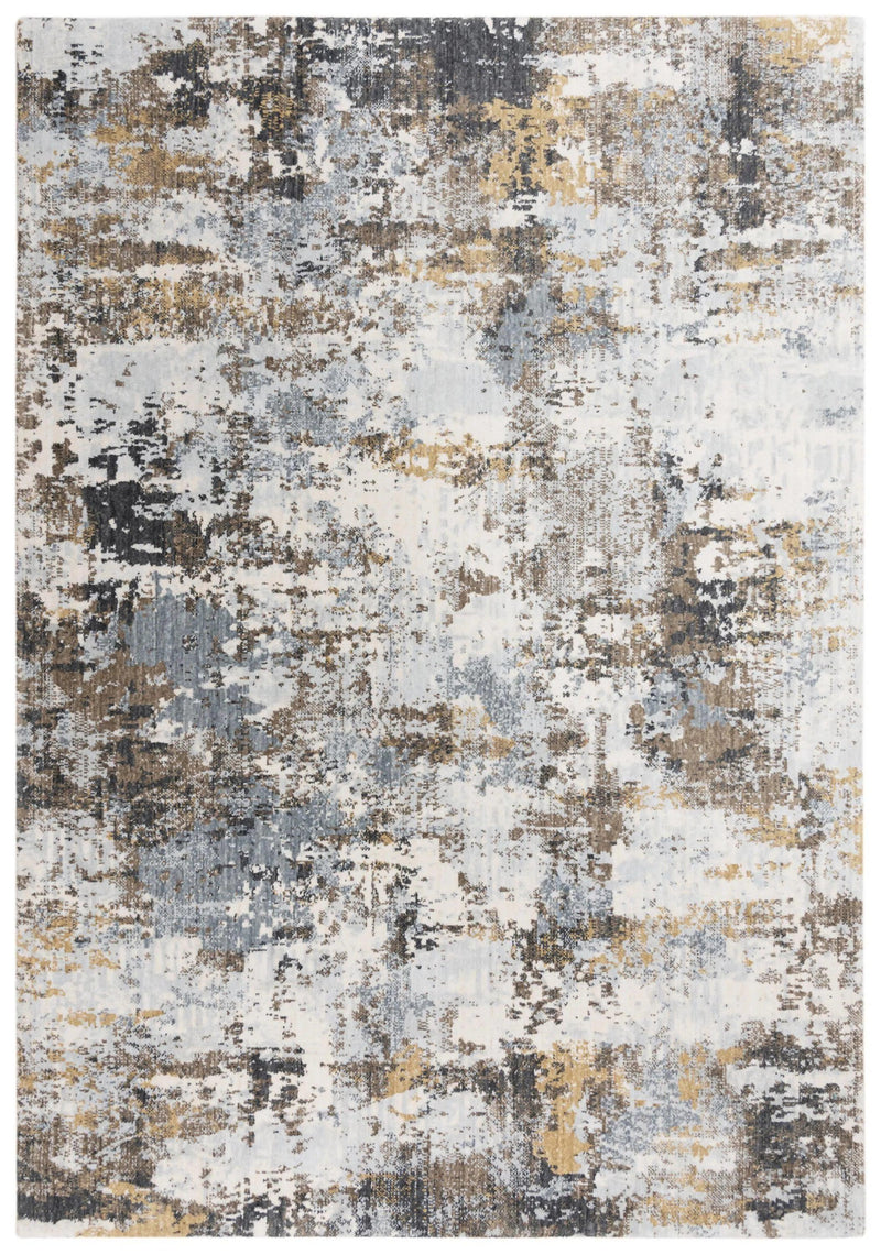 Bung Abstract Blue Large Area Rugs For Living Room Area Rugs LOOMLAN By LOOMLAN