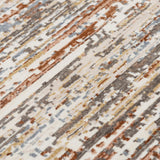 Buol Abstract Rust Large Area Rugs For Living Room Area Rugs LOOMLAN By LOOMLAN