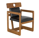 Buraco Arm Chair, Teak Accent Chairs LOOMLAN By Noir