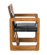 Buraco Arm Chair, Teak Accent Chairs LOOMLAN By Noir