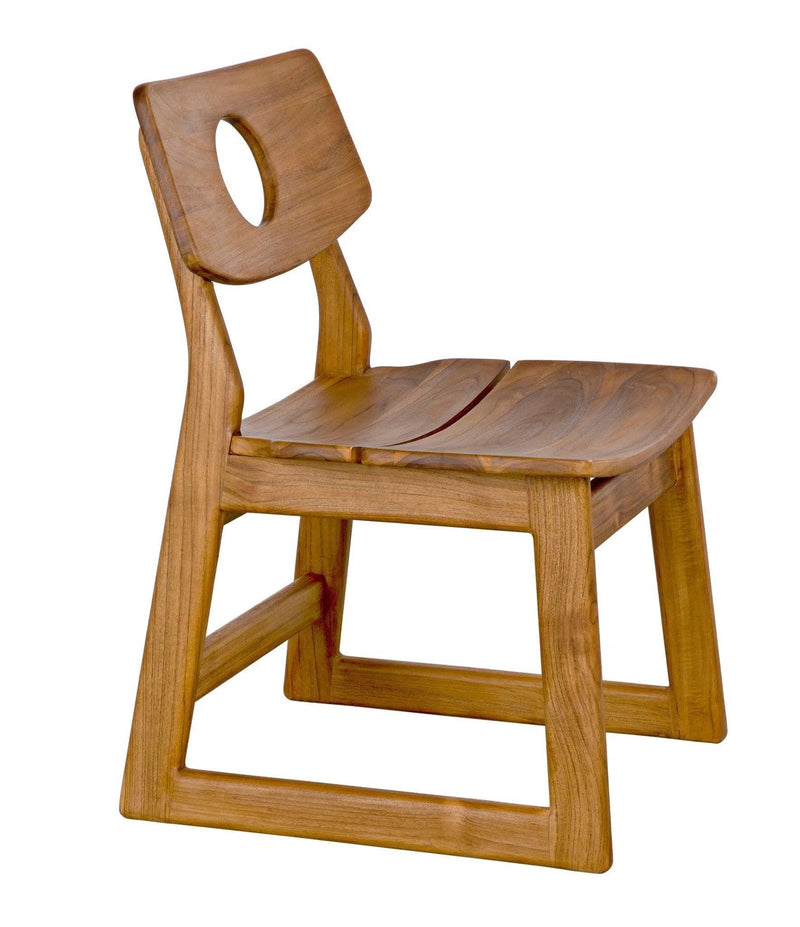 Buraco Chair, Teak Dining Chairs LOOMLAN By Noir