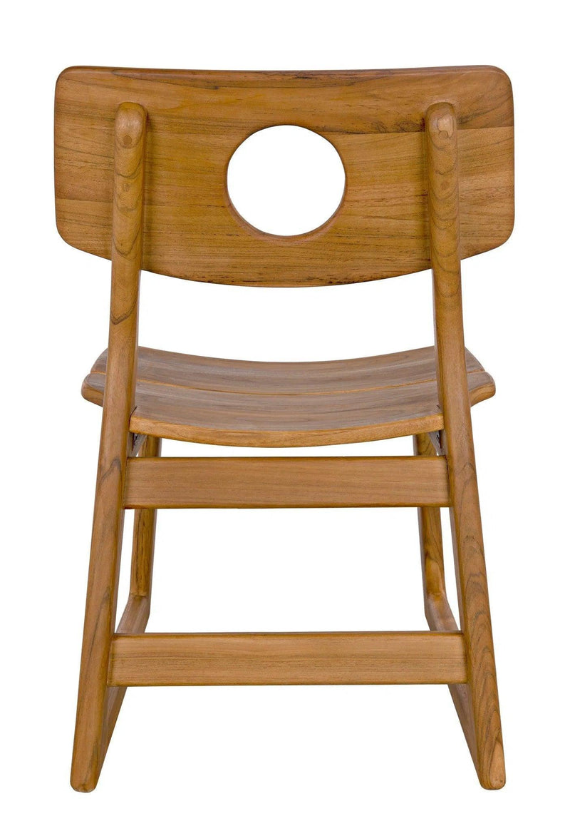 Buraco Chair, Teak Dining Chairs LOOMLAN By Noir