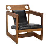 Buraco Relax Chair, Teak Accent Chairs LOOMLAN By Noir