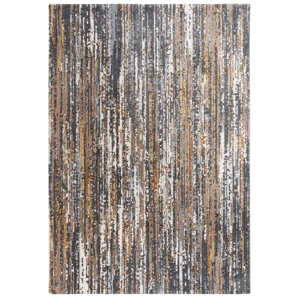 Burd Abstract Charcoal Large Area Rugs For Living Room Area Rugs LOOMLAN By LOOMLAN