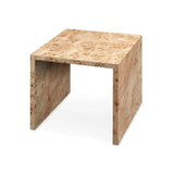 Burl Wood Natural Bedford Nesting Tables (Set of 2) Side Tables LOOMLAN By Jamie Young