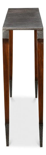 Burnford Console Table Antiqued Finish Console Tables LOOMLAN By Sarreid