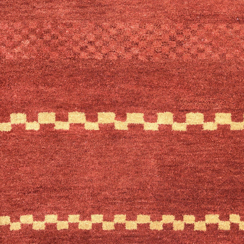 Burr Wool Red Hallway Kitchen Runner Rug Area Rugs LOOMLAN By LOOMLAN