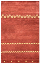 Burr Wool Red Hallway Kitchen Runner Rug Area Rugs LOOMLAN By LOOMLAN