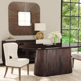 Burton Wood Black Server Sideboards LOOMLAN By Bassett Mirror