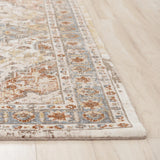 Bury Medallion Ivory/ Multi Large Area Rugs For Living Room Area Rugs LOOMLAN By LOOMLAN