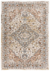 Bury Medallion Ivory/ Multi Large Area Rugs For Living Room Area Rugs LOOMLAN By LOOMLAN