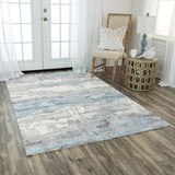 Bute Abstract Gray Area Rugs For Living Room Area Rugs LOOMLAN By LOOMLAN