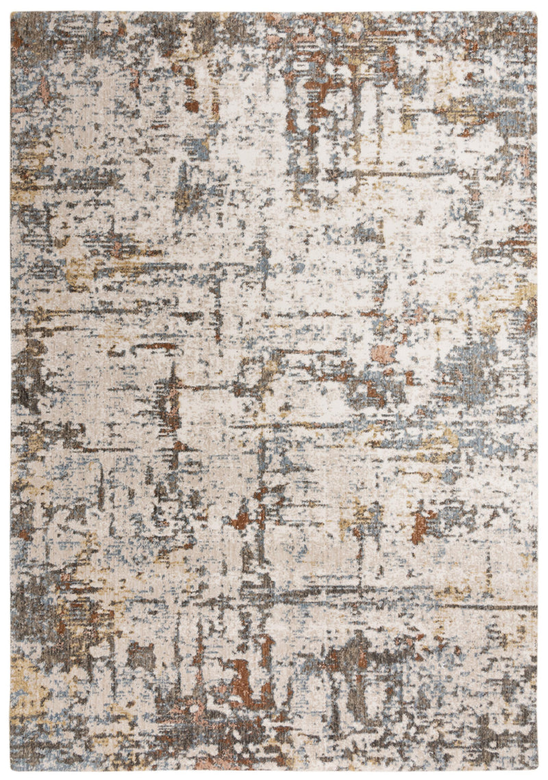 Buts Abstract Ivory/ Multi Large Area Rugs For Living Room Area Rugs LOOMLAN By LOOMLAN