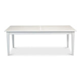 Butterfly White Extendable Dining Table Seats 10 People Dining Tables LOOMLAN By Sarreid