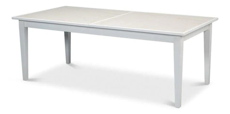 Butterfly White Extendable Dining Table Seats 10 People Dining Tables LOOMLAN By Sarreid