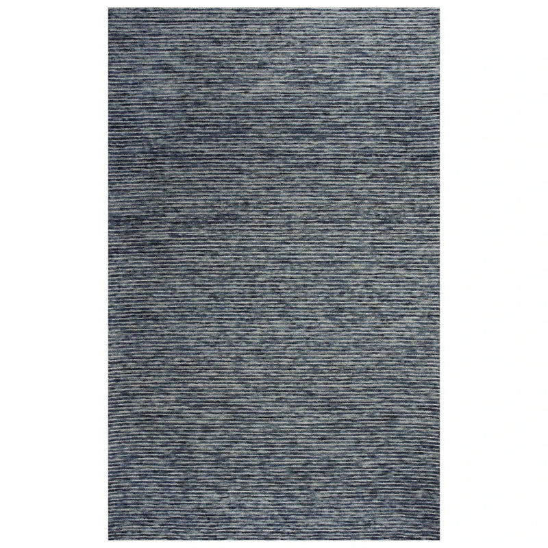 Byes Stripe Blue Area Rugs For Living Room Area Rugs LOOMLAN By LOOMLAN