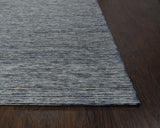 Byes Stripe Blue Area Rugs For Living Room Area Rugs LOOMLAN By LOOMLAN