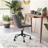 Byron Office Chair Gray Office Chairs LOOMLAN By Zuo Modern