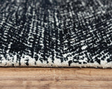 Caca Chevron Black Area Rugs For Living Room Area Rugs LOOMLAN By LOOMLAN