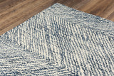 Cacy Chevron Navy Area Rugs For Living Room Area Rugs LOOMLAN By LOOMLAN