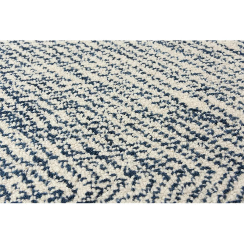 Cacy Chevron Navy Area Rugs For Living Room Area Rugs LOOMLAN By LOOMLAN