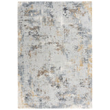 Caer Abstract Blue Large Area Rugs For Living Room Area Rugs LOOMLAN By LOOMLAN