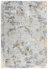 Caer Abstract Blue Large Area Rugs For Living Room Area Rugs LOOMLAN By LOOMLAN